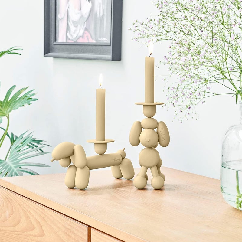Fatboy Can-Dolly Candle Holder – Sandy Beige | Indoor Decorative Candle Stand | Modern Home & Table Decor | 20.5 x 16.0 x 9.5 cm | Stylish & Elegant Lighting Accessory - Image 2